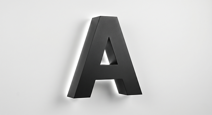 Halo Channel Letter